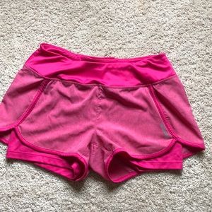 Athletic shorts with built in spandex